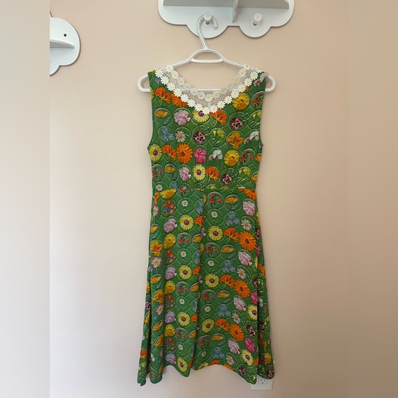Rachel Antonoff V-Neck Floral Dress - Picture 3 of 3